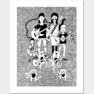 A rocker family Posters and Art